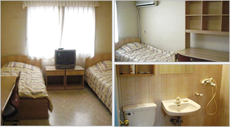 Double and Triple Occupancy room
